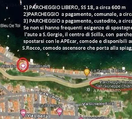 Casa Di Sale - Chianalea Hébergement de vacances Scilla